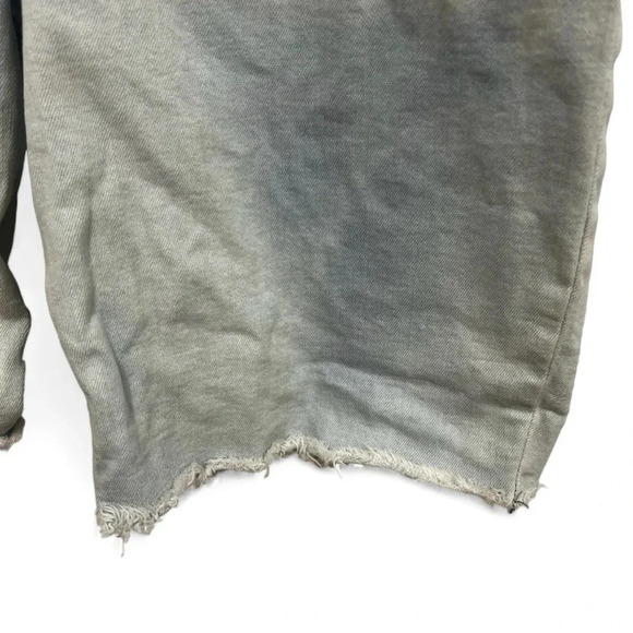 Wrangler light wash distressed denim Bermuda length short with tough hem size 8 - Picture 7 of 8